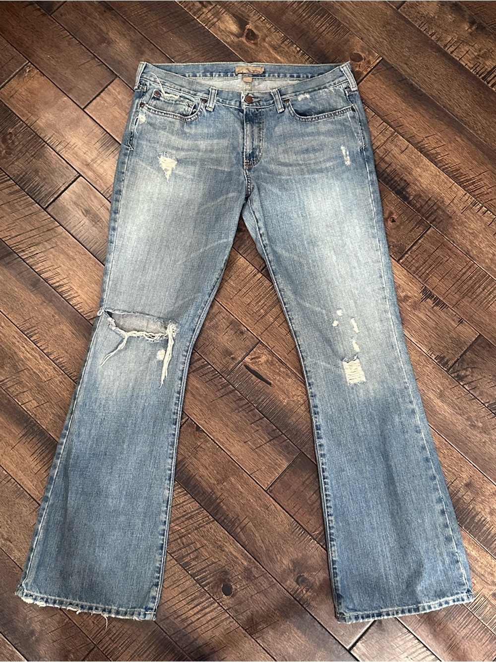 Abercrombie and Fitch vintage distressed jeans